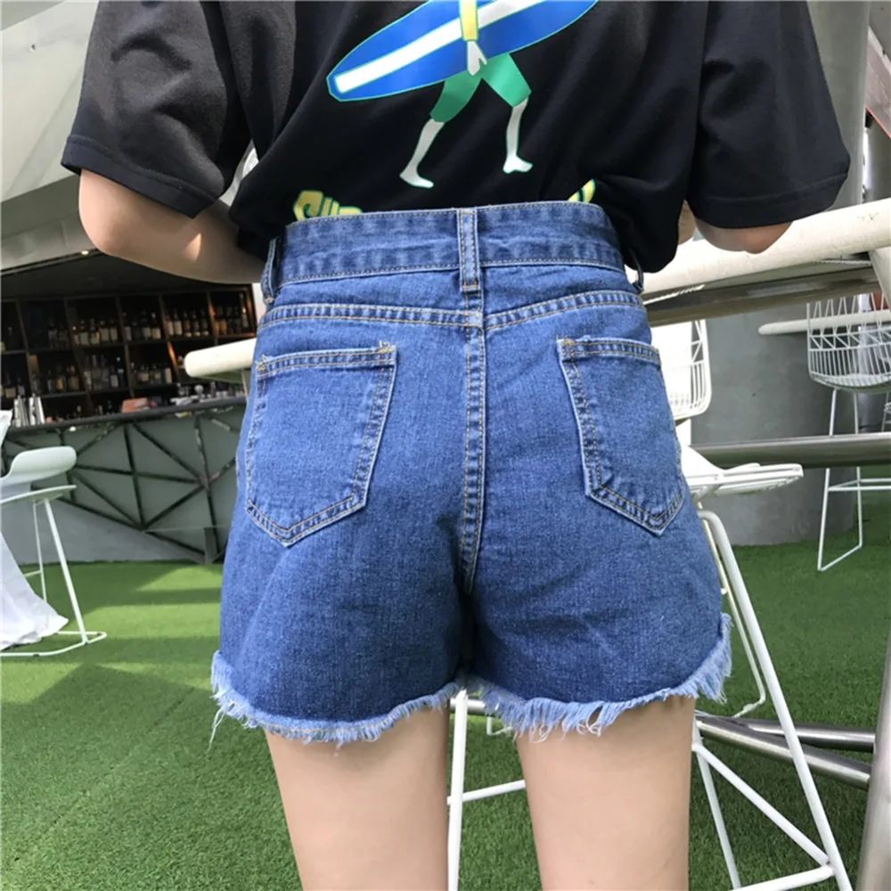 

1PC Sexy Women Shorts 2019 New Fashion Women Retro Vintage High Waist Jeans Short Jeans Denim Shorts High Quality