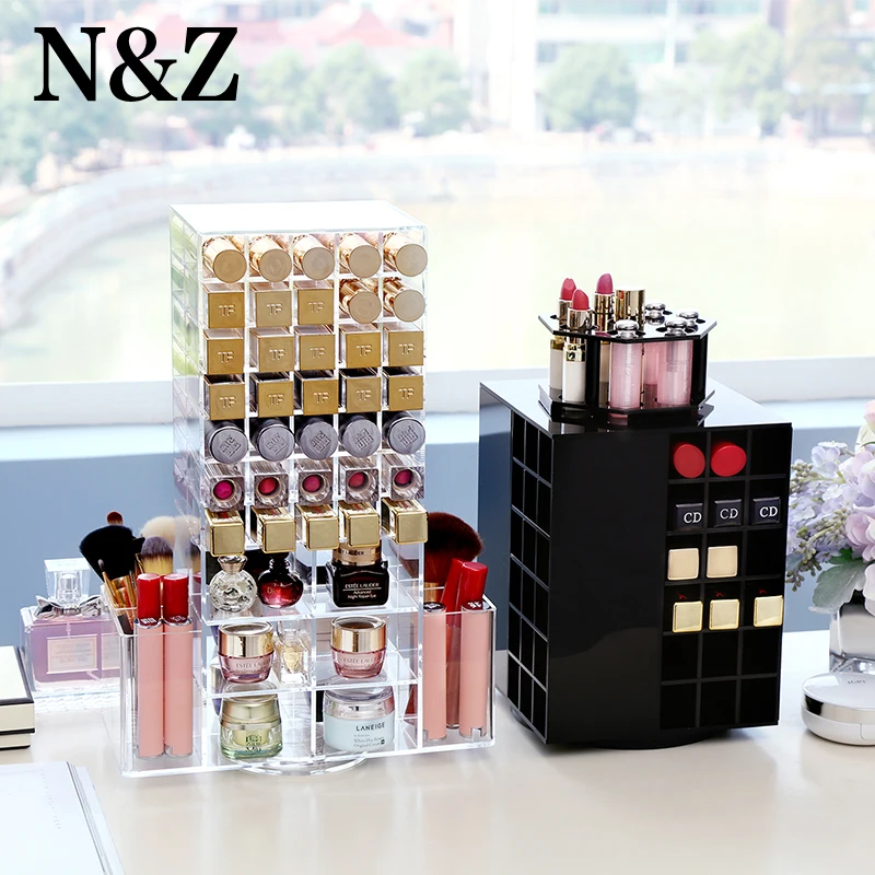 N & Z хит продаж вращающийся на 360 градусов держатель для губной помады коробка