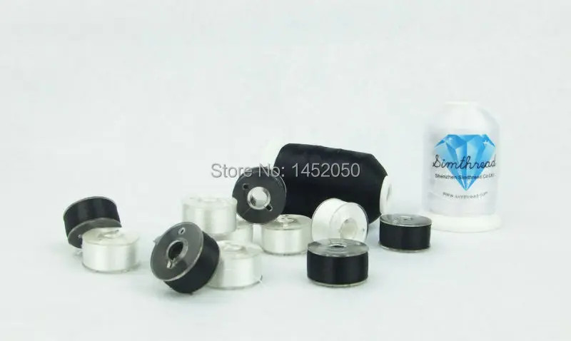 Новое прибытие тип А 12 шт предварительно намотанные пластиковые катушки вышивка