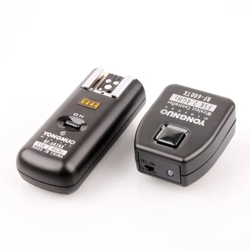 Yongnuo RF602 RF 602 2 4 ГГц беспроводной дистанционный триггер вспышки 1 ресивер для Canon|flash