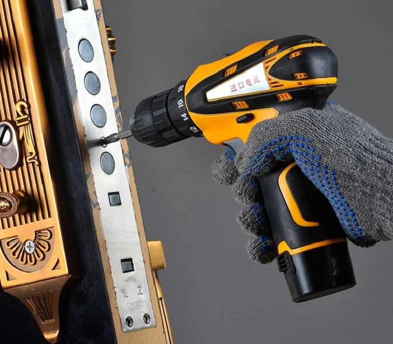 Новая электрическая дрель для зарядки DC12v шуруповерт инструмент электродрели