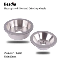 taiwan besdia diamond grinding wheel diameter 100mm hole 20mm