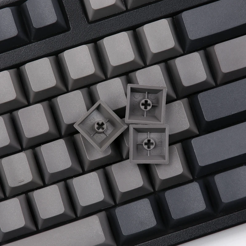 Пустые цветные pbt колпачки для ключей oem Вишневый профиль красный esc 108 клавиш usb