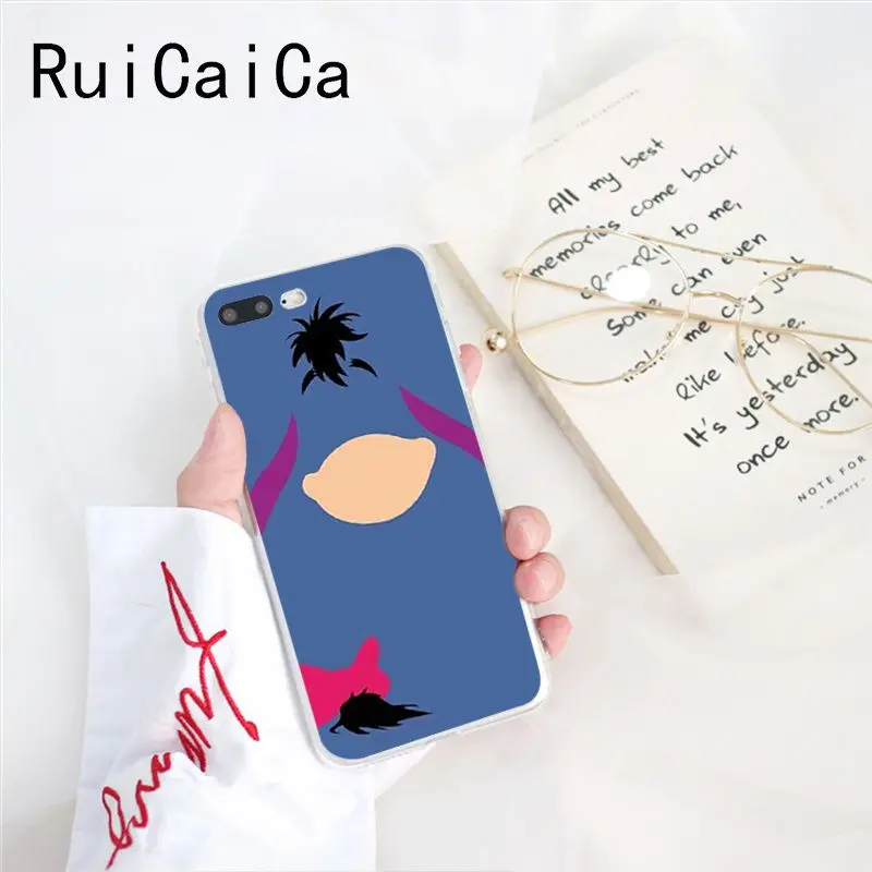 Чехол для телефона RuiCaiCa Baby Eeyore Donkey из ТПУ чехол iPhone 8 7 6 6S Plus X XS MAX 5 5S SE XR 10 |