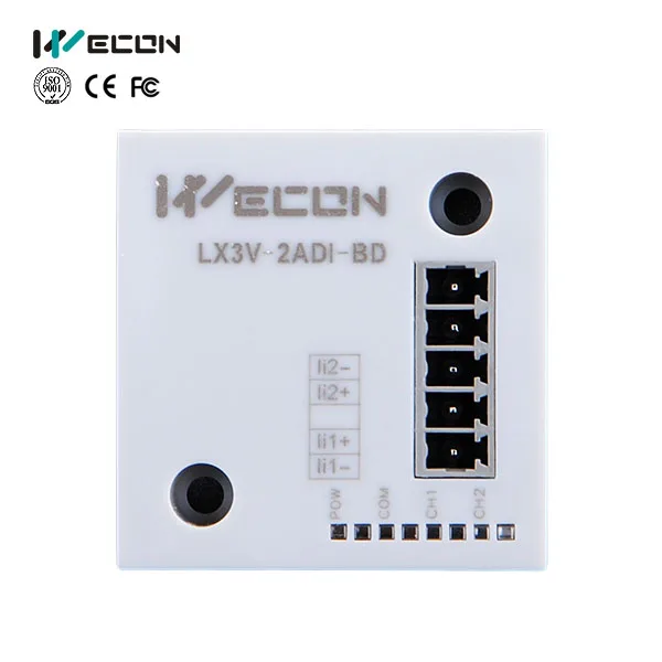 WECON LX3V 2ADI BD 2 Каналы аналоговый вход (4 20 мА)|input| |