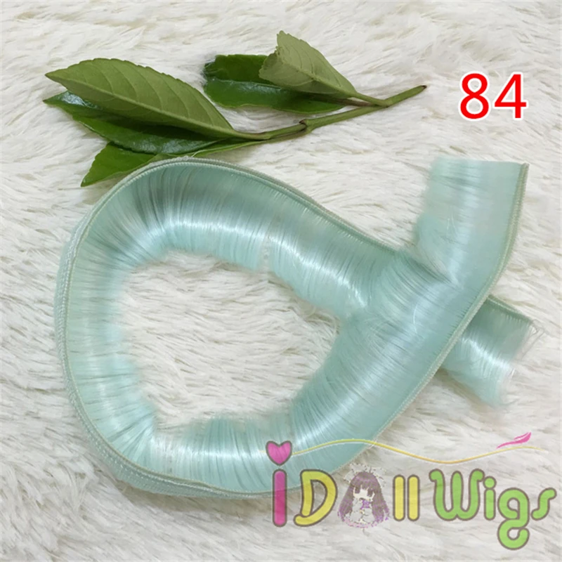 5*100 см DIY короткие волосы, 10 шт./партия 18 цветов на выбор, хорошее качество термостойкие синтетические волосы