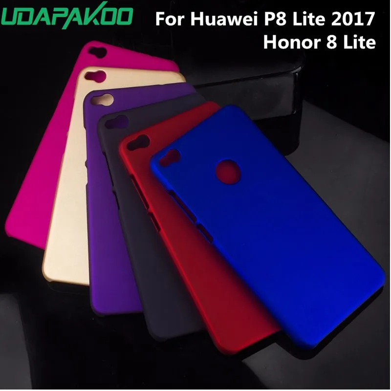 Udapakoo для Huawei P8 Lite 2017 задняя крышка Honor 8 lite случае 5.2 дюймов телефон Fundas Капа