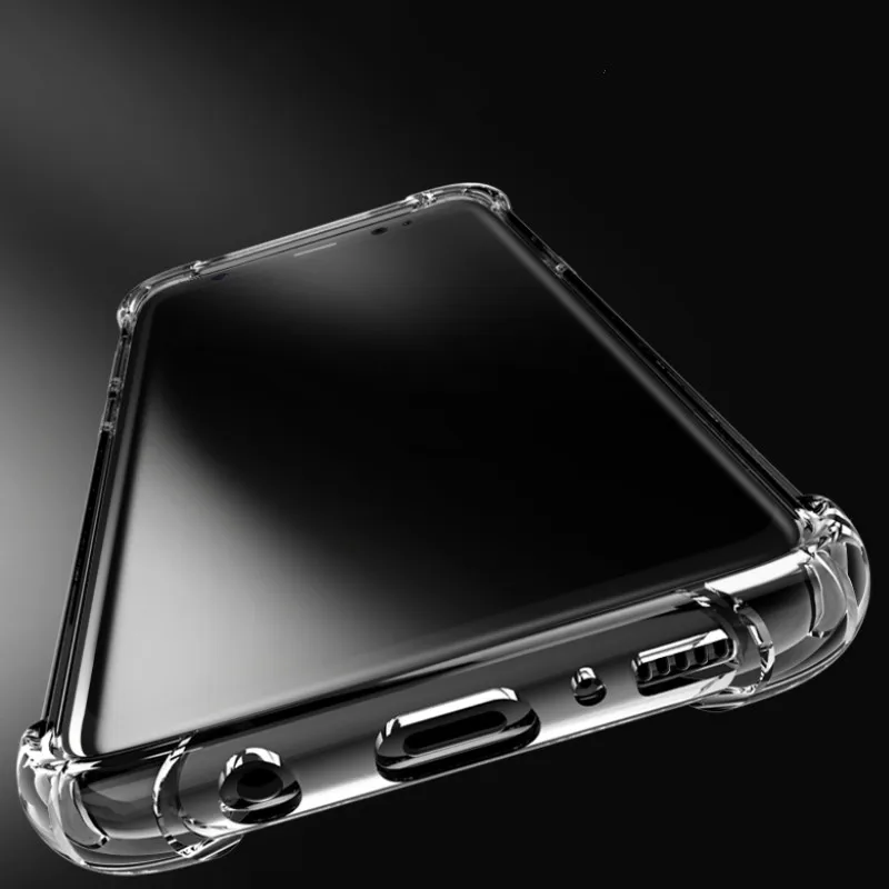 Противоударный мягкий силиконовый чехол для Samsung Galaxy S9 S8 Plus A3 A5 A7 A8 J3 J5 J7 2017 2018 |