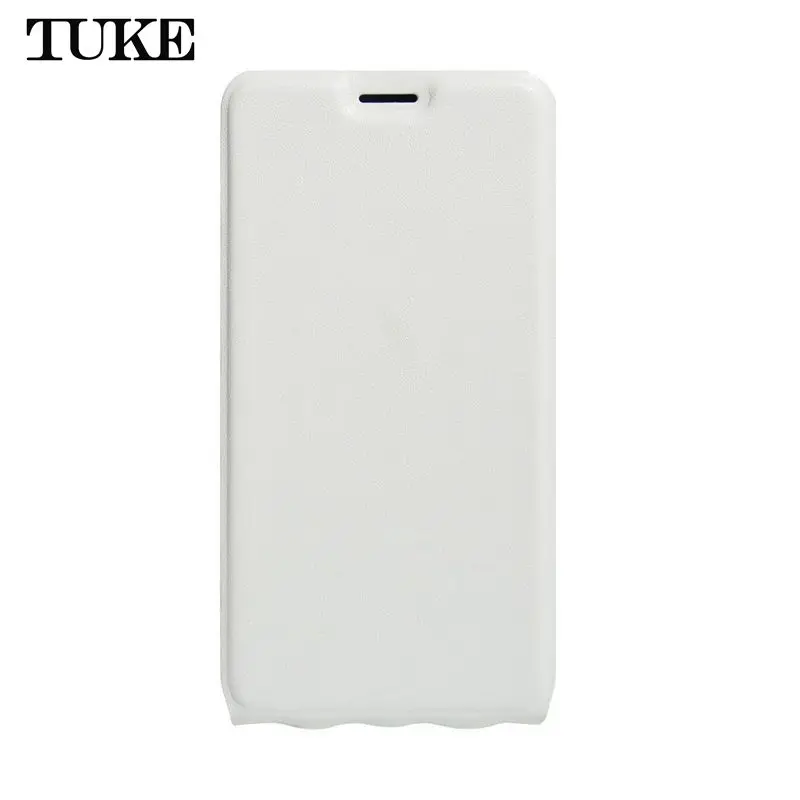 Белый Роскошный кожаный чехол-книжка TUKE для zte Blade V8 Mini, чехол-кошелек для zte V 8 Mini с отделением для карт, чехол для телефона, чехол - Цвет: Белый