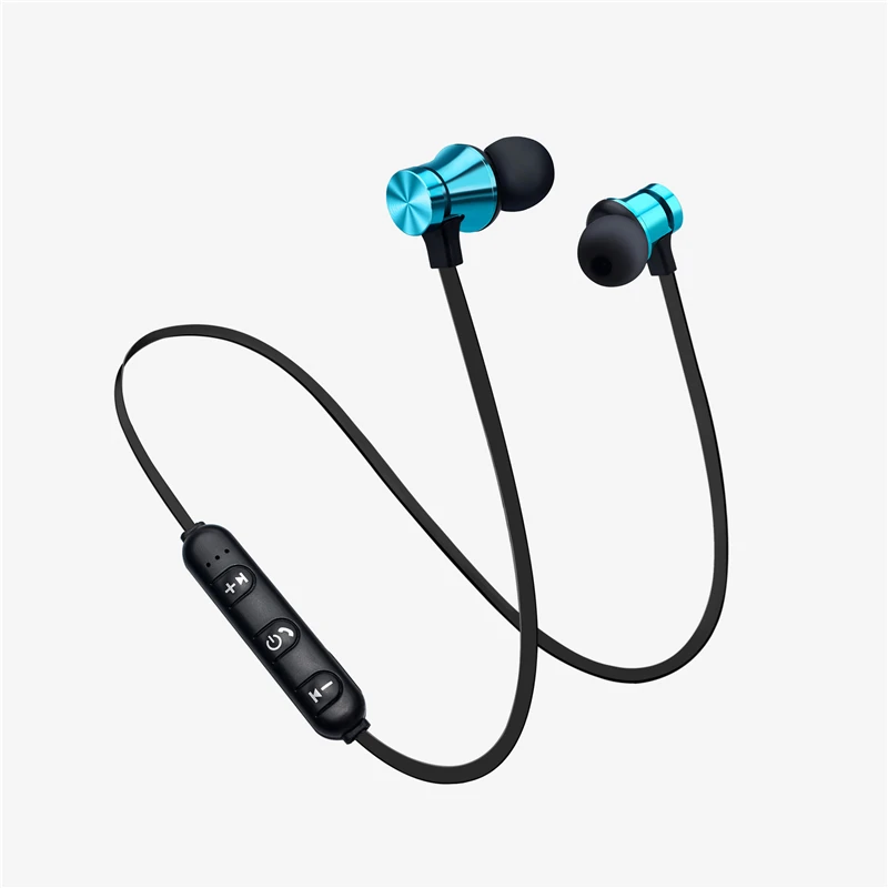 Новые магнитные мини беспроводные Bluetooth наушники XT11 с микрофоном для iPhone Samsung