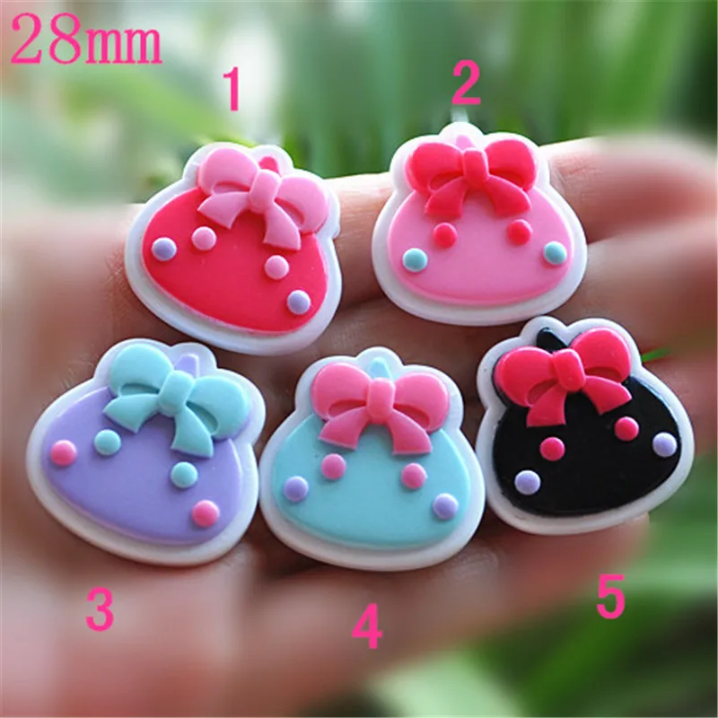 10 шт./лот Симпатичные резиновые короны из смолы музыкальный милый кабошон с