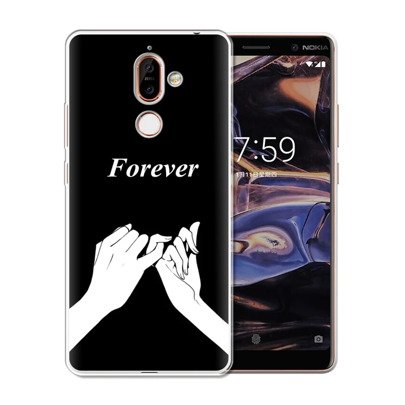 Чехол для телефона Nokia 1 3 5 8 6 2 7 Plus 9 2018 X7 X3 X6 venom милый бампер роскошный мультяшный