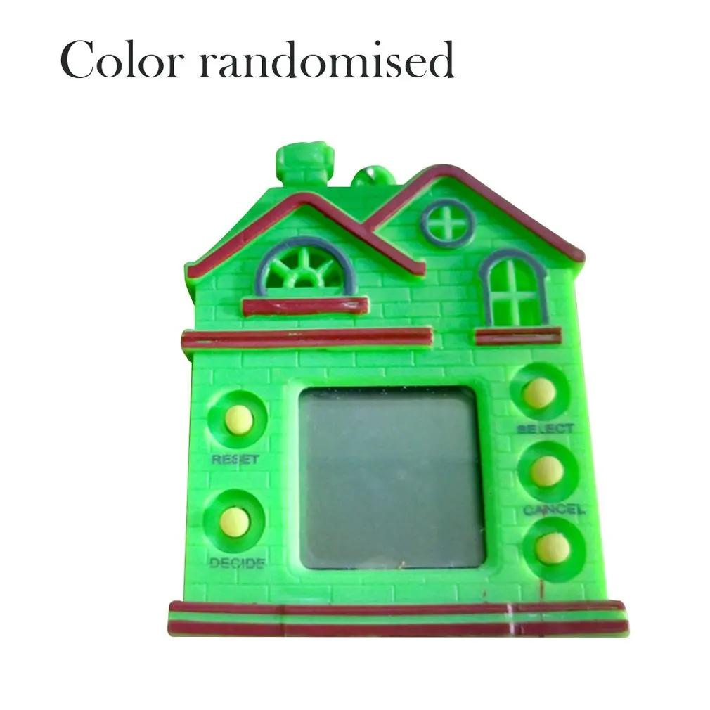 Lcd Villa Shape Network Virtual Digital Electronic Pet Game Machine Learning Children Educational Toys random color | Игрушки и хобби