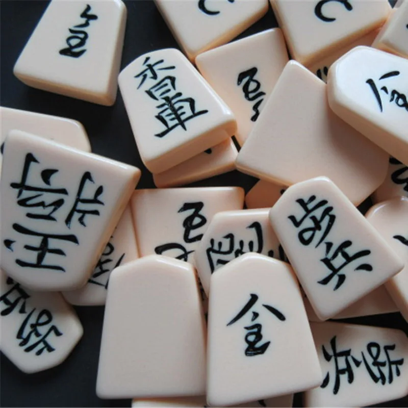 BSTFAMLY Organic Japan Shogi 27*25*5 см 40 шт./компл. шашки Складная кожаная доска Sho gi шахматная