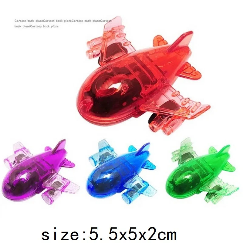 1pc random Игрушки для мальчиков и девочек, детские игрушки для детей, пластиковый Забавный самолет, подарок на Рождество и год - Цвет: 1pc random