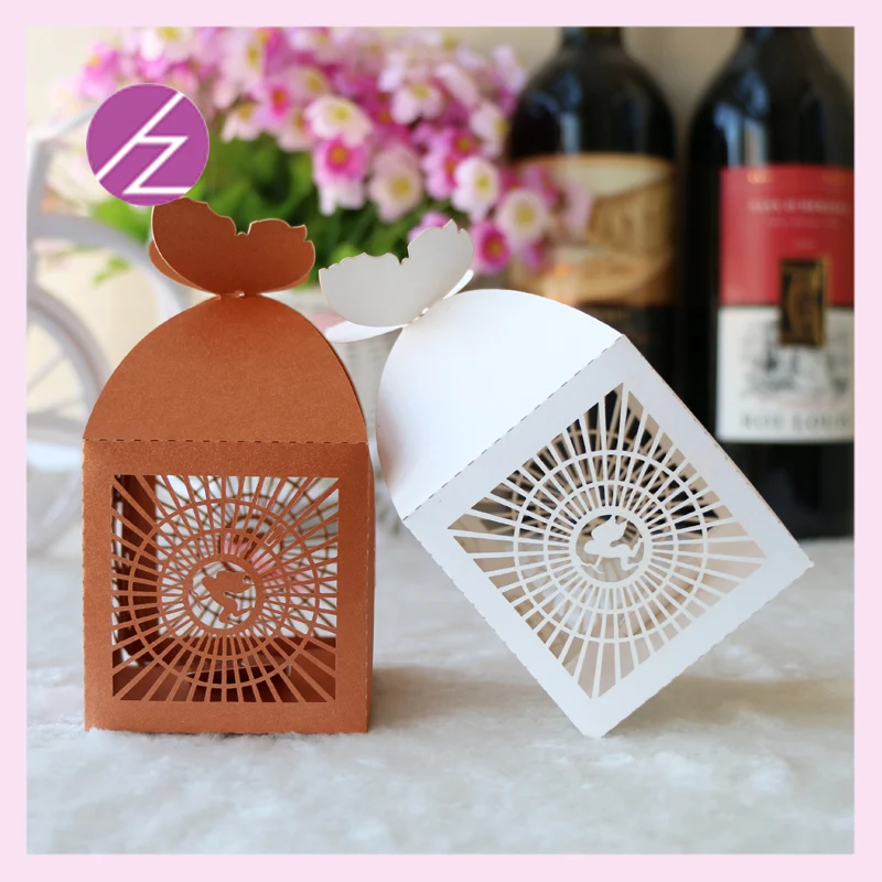 50 шт конфетная коробка шоколадная упаковка свадебные сувениры на день рождения