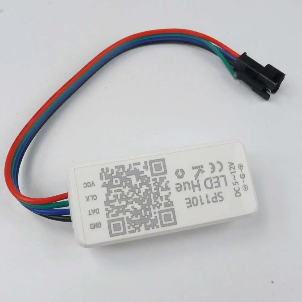 SP108E/SP107E/SP105E/SP110E SPI wifi Bluetooth pixel IC контроллер от смартфона приложение для WS2812B WS2813 SK6812 полосы DC5-12V