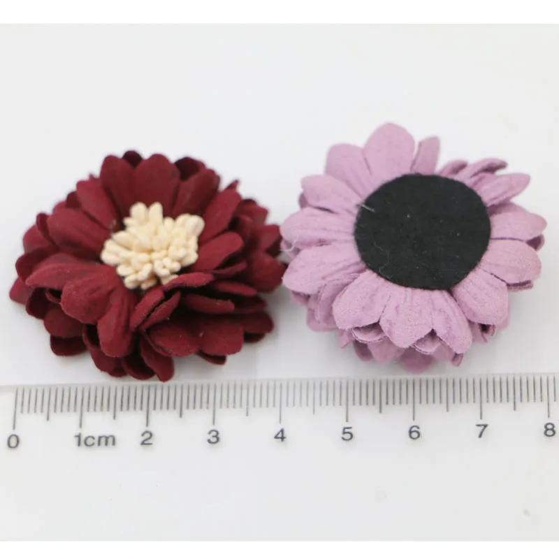 Новинка Весенняя Стильная красочная цветочная заколка для волос с цветами