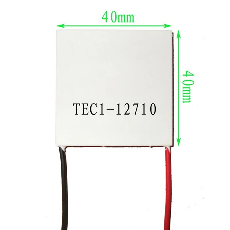 TEC Thermoelectric Cooler 40*40*3.2mm thermoelectric module For Computer CPU &amp GPU water cooling block - TEC1-12710 | Компьютеры и