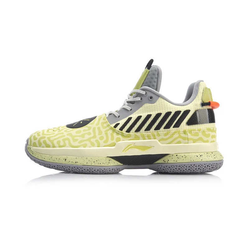ABAN079-13 Li-Ning/Мужская обувь WOW 7, горчичный Уэйд, Баскетбольная обувь wow7, подкладка на подушке, облако, wayofwade 7, спортивная обувь, кроссовки ABAN079 XYL212 - Цвет: ABAN079-13