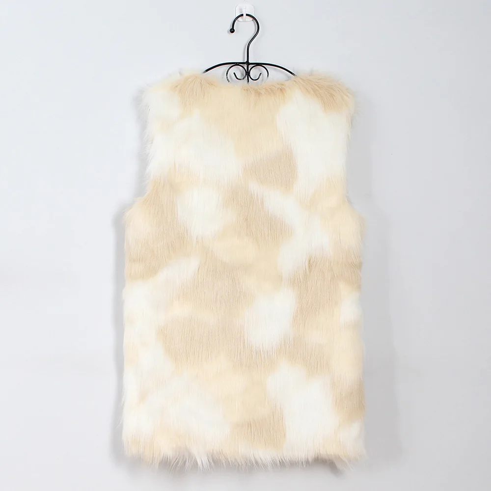 Хорошее Женское пальто из искусственного меха осенне-зимняя теплая женская