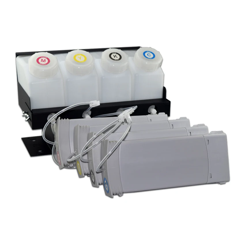 Высокая Ёмкость Bulk ciss Ink поставить Системы для hp 80 для hp Designjet 1050 1055 1050ps Printer