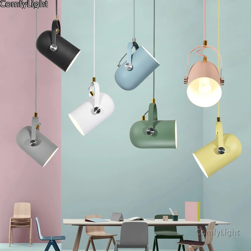 

Modern Pendant Lights Lustre Luminaire Hanglamp Nordic Minimalism droplights Dining Room/bedside/kitchen Home Lighting Decor E27