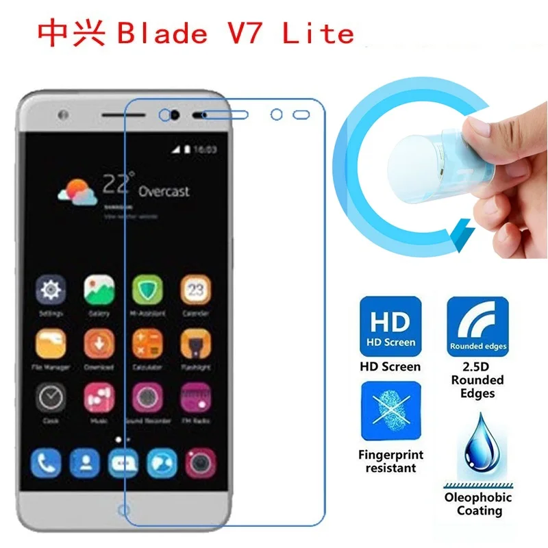 Zte лезвие V7 Экран защитную пленку ультратонкая Защитная мягкая прозрачная HD