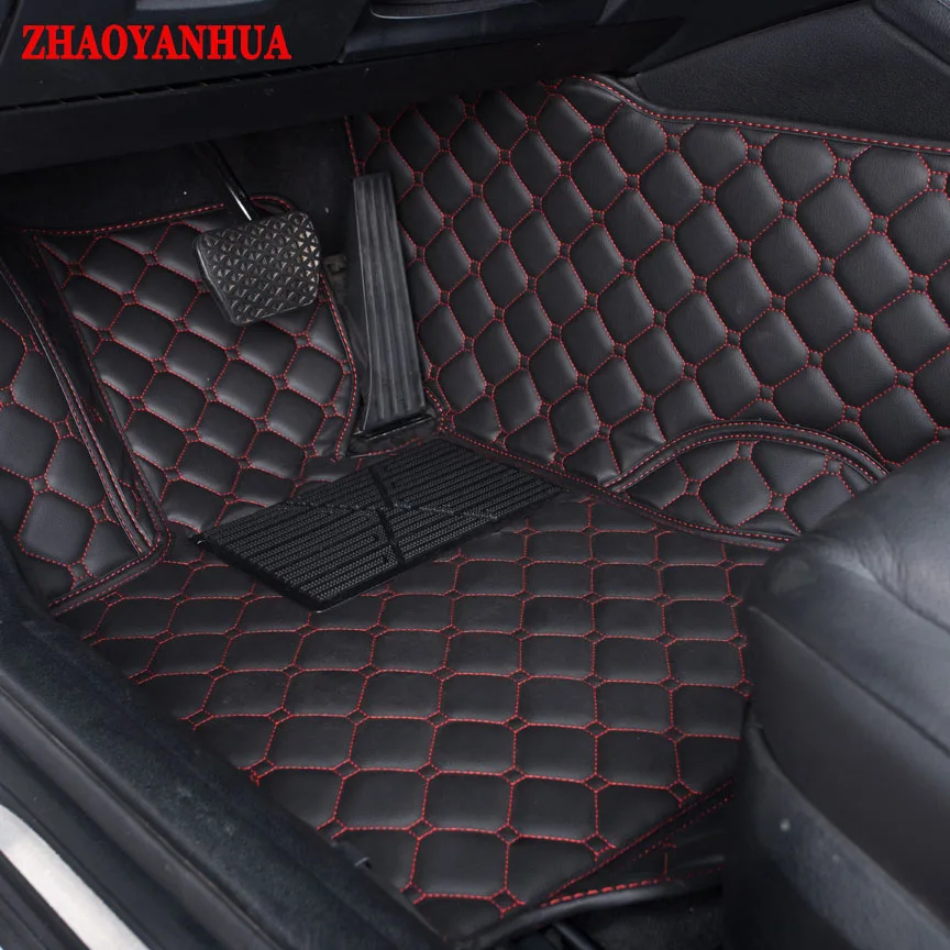 Автомобильные коврики ZHAOYANHUA на заказ для Toyota Land Cruiser 200 Prado 150 120 Highlander FJ Crusier Чехол