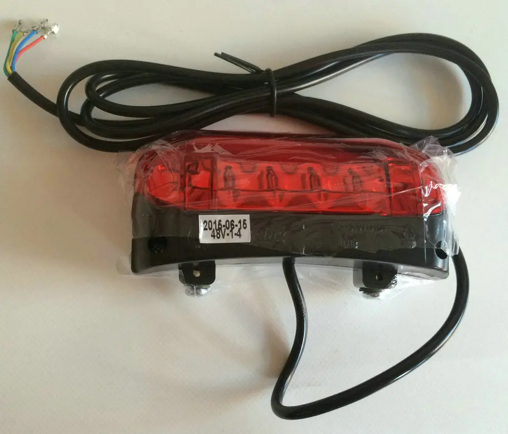 24v36v48v LED brakelight &amp taillight 2 in1 for electric bike scooter moped mtb conversion PARTS wuxing parts stop light | Спорт и
