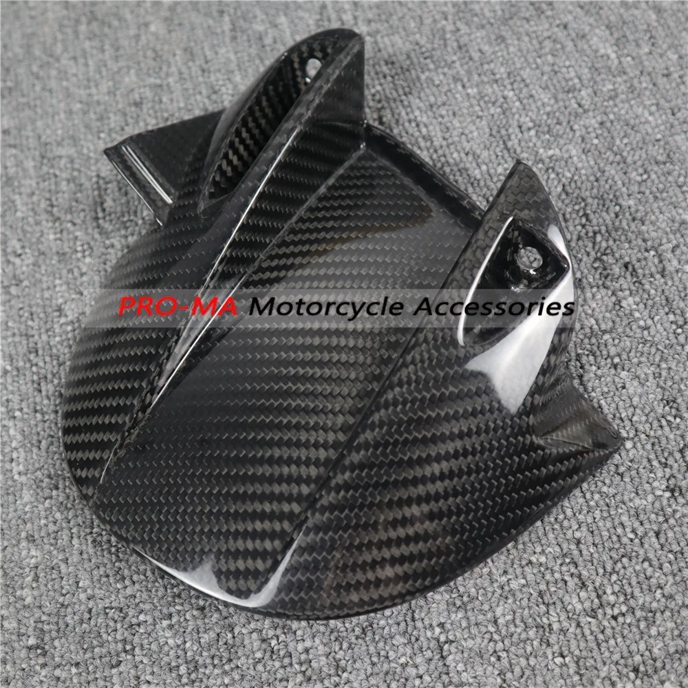 Мотоцикл задний Hugger из углеродного волокна для Aprilia Dorsoduro 750 900 1200 Twill глянцевая ткань