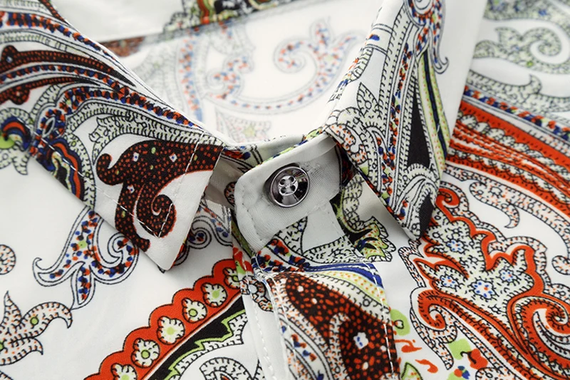 2017 новая летняя Стильная мужская рубашка модная для отдыха большой размер