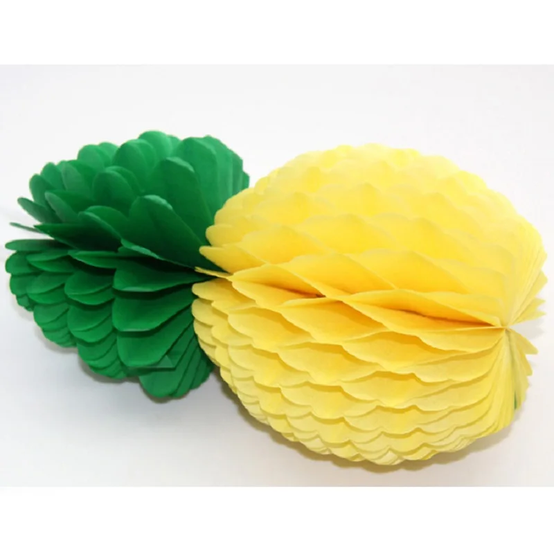 Тропическая большая гирлянда с ананасом 5 шт. центральный стол Гавайские