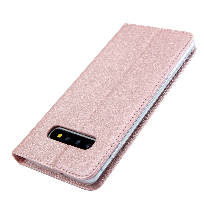 Модный чехол-книжка с бумажником для samsung Galaxy S10 S10Plus, чехол для телефона s, для Galaxy S10E Lite, шелковая кожа, с магнитом, чехол для карт