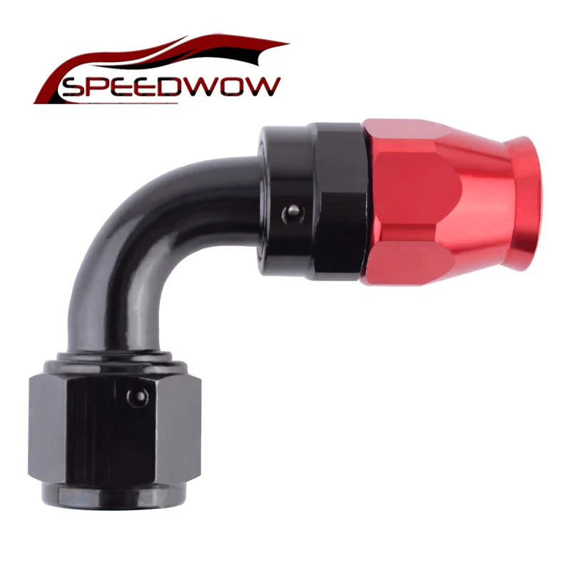 SPEEDWOW фторопластовый шланг алюминиевый AN6 Поворотный 45 градусов масло