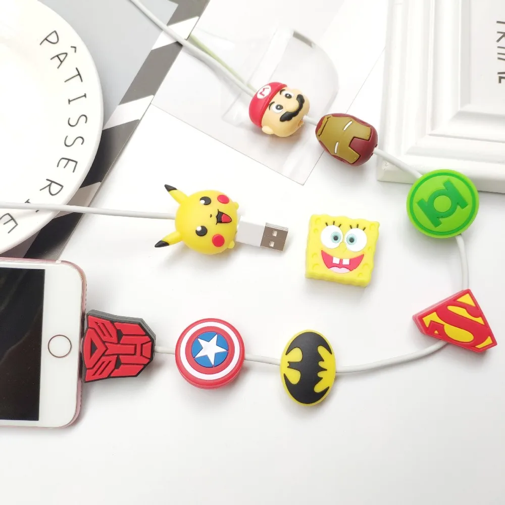 Защитный usb-кабель Superhero Bite для iPhone Huawei | Электроника