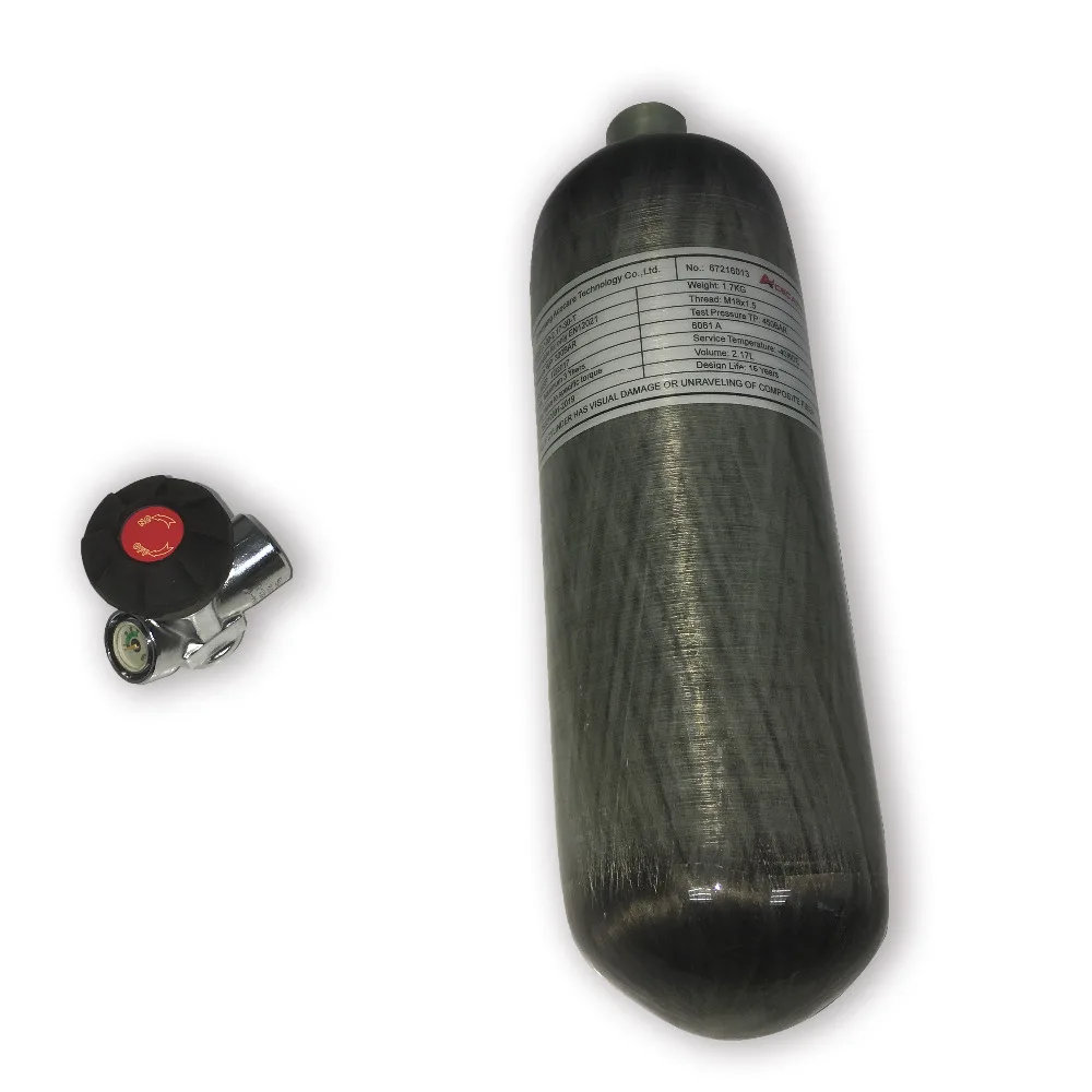 AC121731 Rifle Pcp Air Diving 2.17 Compressed Carbon Fiber Cylinder For Gun Paintball Tank Condor With Valve | Безопасность и