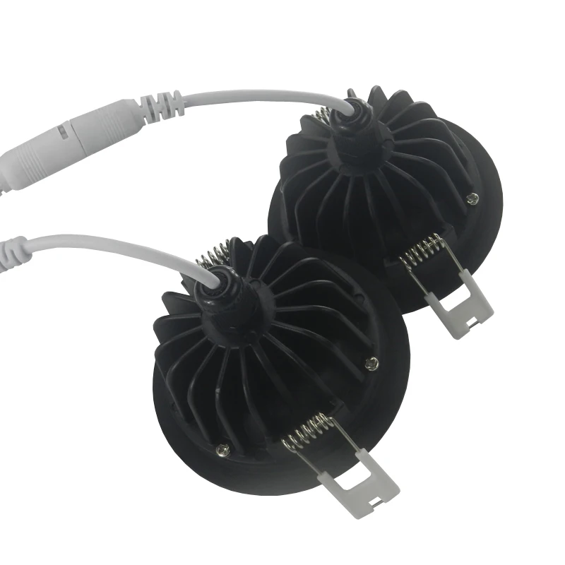 Водонепроницаемый светодиодный светильник 9 Вт регулируемый белый теплый