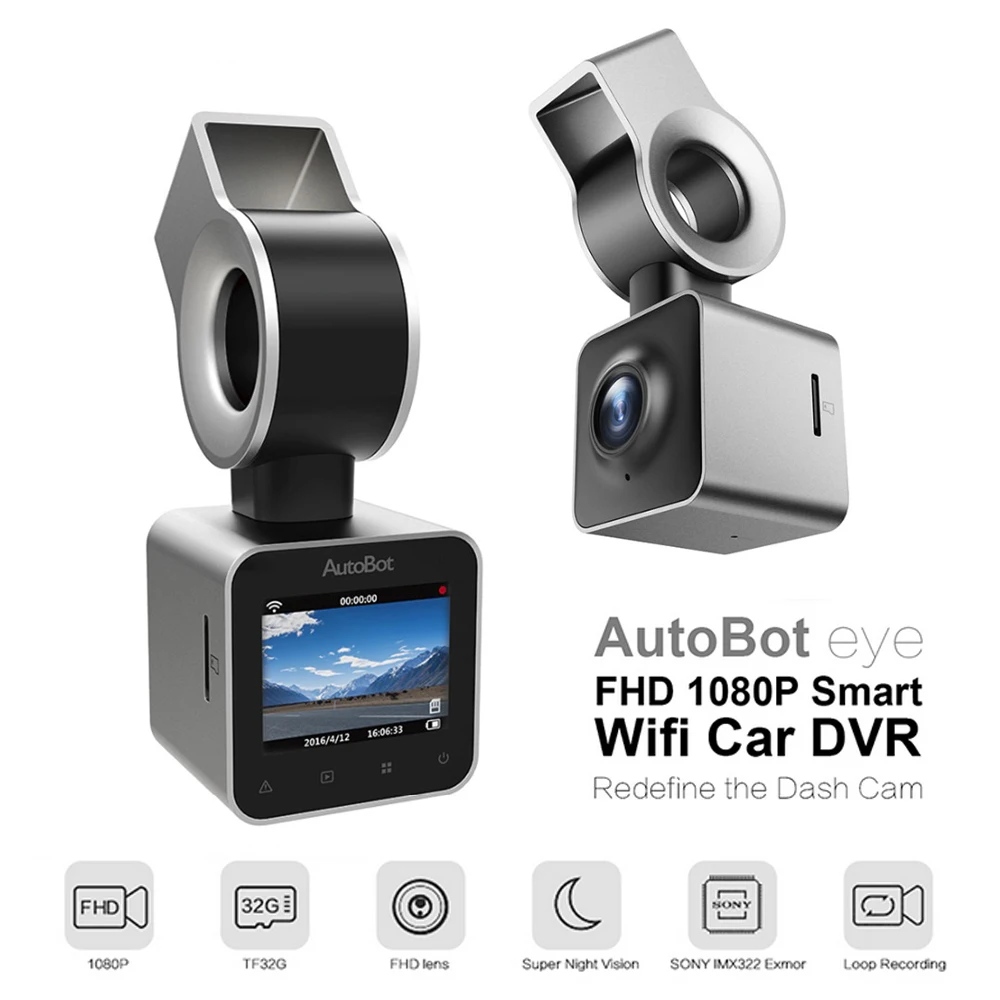 AutoBot мини Автомобильная камера Wifi Автомобильный видеорегистратор Novatek 96658 IMX323 1 5