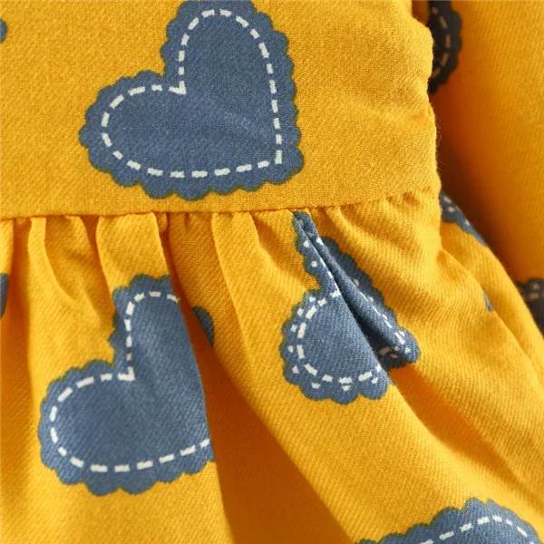 Newborn Toddler Kids Baby Girls Long Sleeve Dress Princess Party Tutu Cotton Autumn 0-3T | Детская одежда и обувь