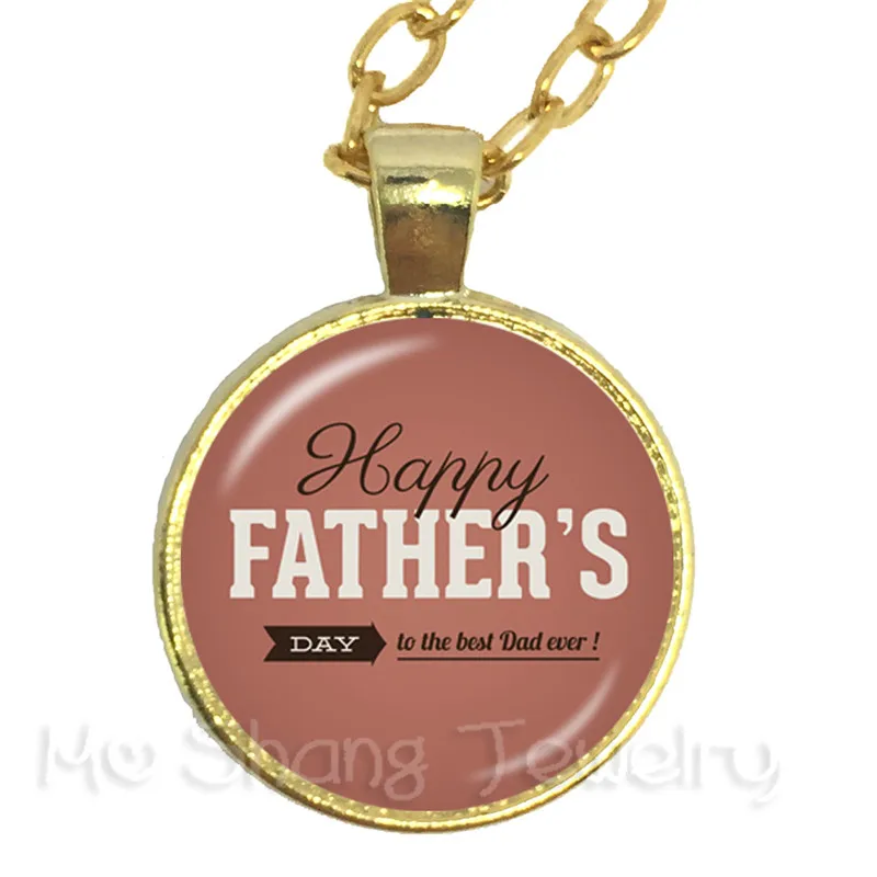 Великий Отец ожерелье 18 видов стилей кулон высокого качества с радостью Father's Day
