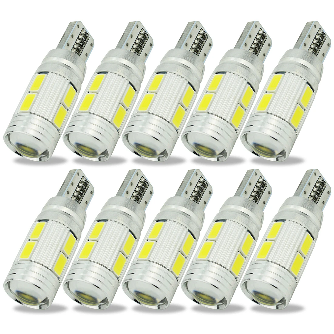 2 шт. 13SMD 13 SMD T10 W5W светодиодный автомобильные лампочки высокое качество авто боковой 13 светодиодный S клиновидный Купол лампы 5050 194 168 192 холодный белый свет