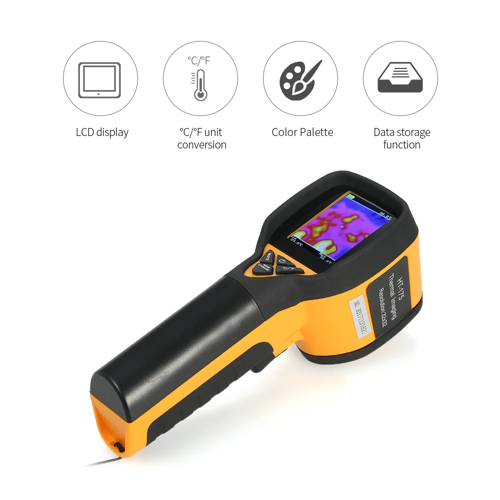  20 ~ 300C профессиональная Мини ЖК Цифровая ручная тепловизионная камера