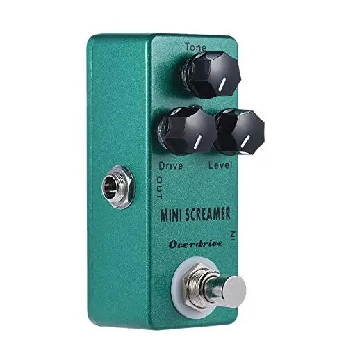 Mini Screamer TS9 педаль для гитарного эффекта овердрайв с настоящим байпасом|Детали и