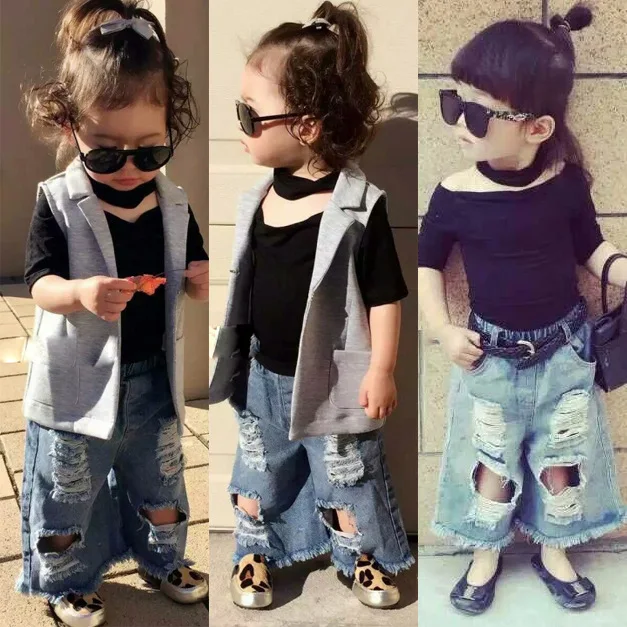 Футболка с вырезом лодочкой и брюки широкими штанинами|kids set|set fashionkids clothes set |