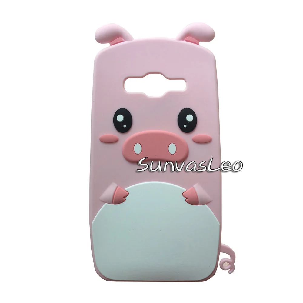 Чехол с 3D рисунком для samsung Galaxy J2 Prime G532 G532F Grand Prime Plus G530+ чехол для телефона с изображением кошки лошади кролика