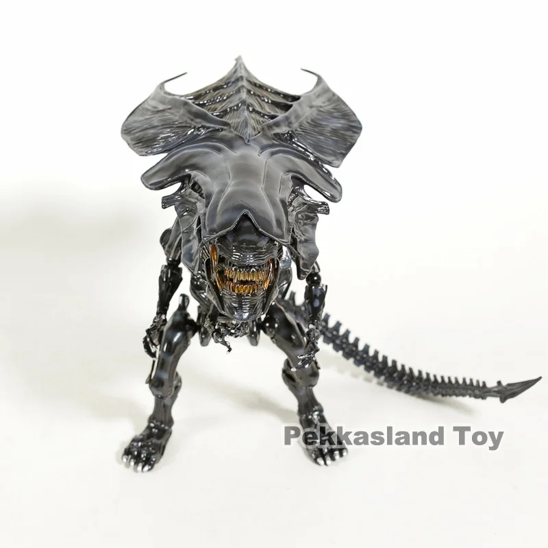 Aliens Alien queen Hybrid Metal figation#047 ПВХ фигурка Коллекционная модель игрушки