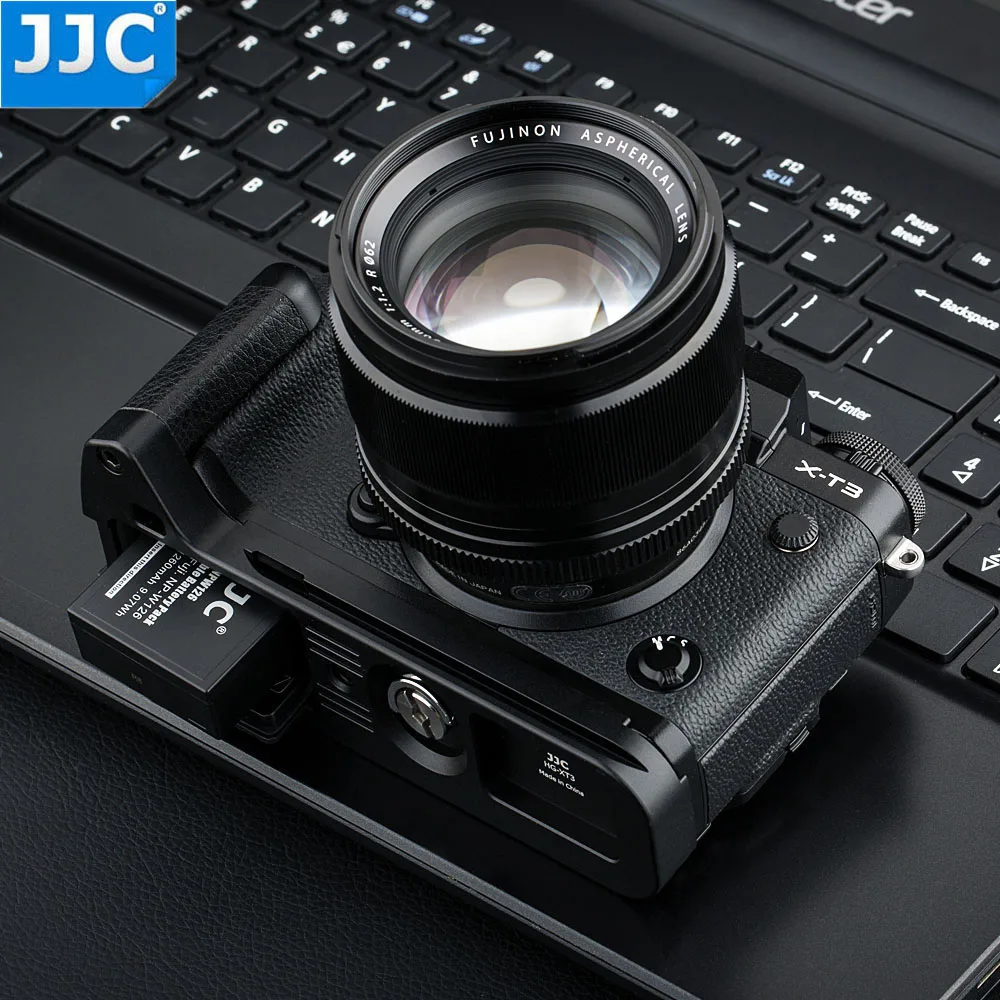 JJC Камера рукоятки кронштейн для ЖК-дисплея с подсветкой Fujifilm X-T3 X-T2 XT3 XT2 заменить Fujifilm MHG-XT3 MHG-XT2 Arca Swiss Тип Quick Release Plate
