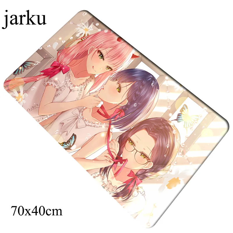 Коврик для мыши darling in the franxx, 700x400x3 мм, коврик для мыши на Хэллоуин, геймер, геймпад, геймер, большой игровой коврик для мыши, Настольный коврик, Офисная мышь