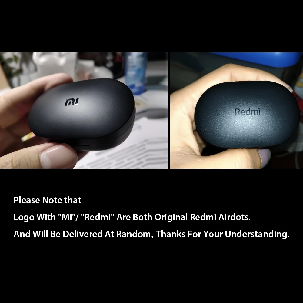 Оригинальные TWS наушники Xiaomi Redmi Airdots Bluetooth стереонаушники с басами BT 5 0 микрофоном